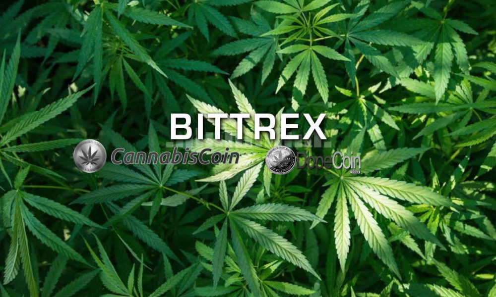 Bittrex Will Delist Two Marijuana Based Cryptocurrencies